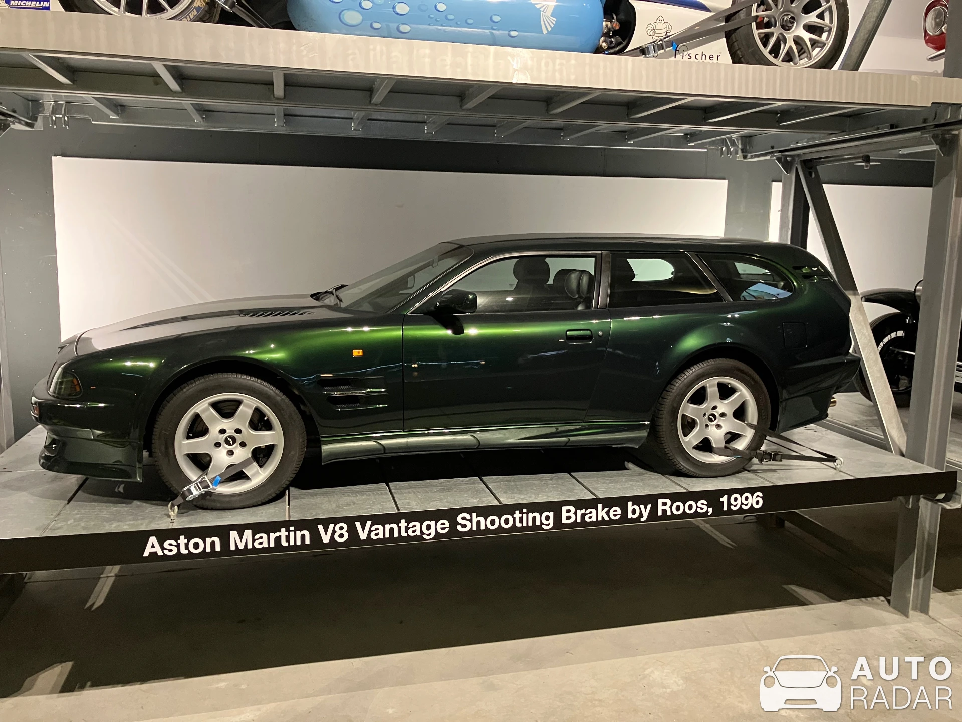 Aston Martin V8 Shooting Brake spotted in Lucerne