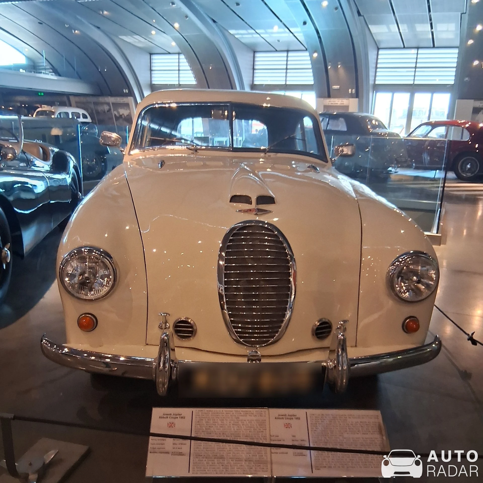 Jowett Jupiter Abbott Coupé spotted in Athina