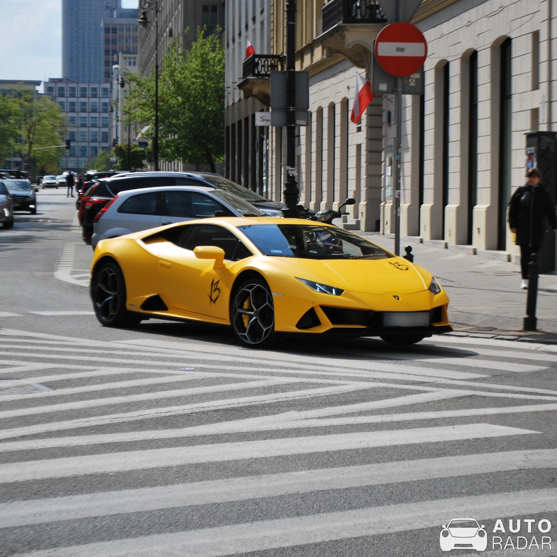 Lamborghini Huracán LP640-4 EVO spotted in Warszawa, Poland