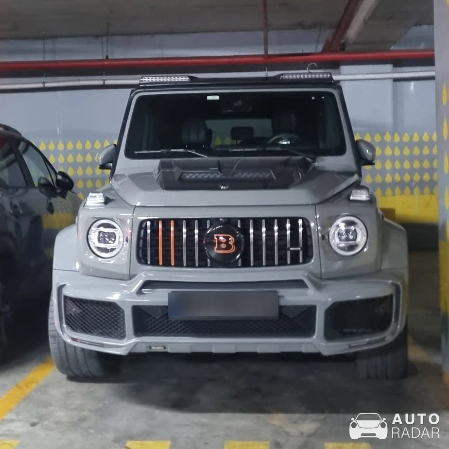Mercedes-AMG Brabus G 800 XLP Superblack spotted in Kepez, Türkiye