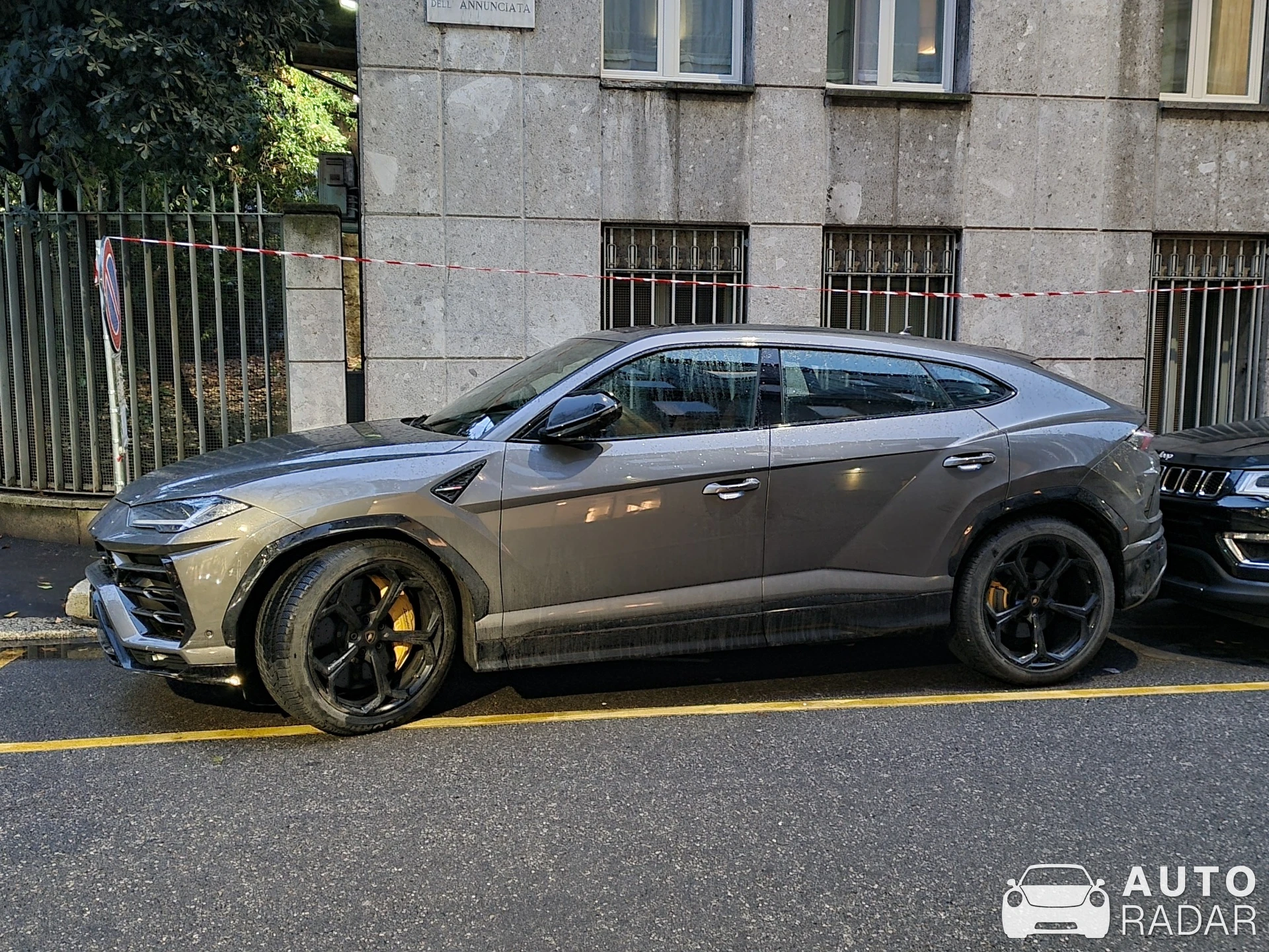 Lamborghini Urus spotted in Milano, Italy