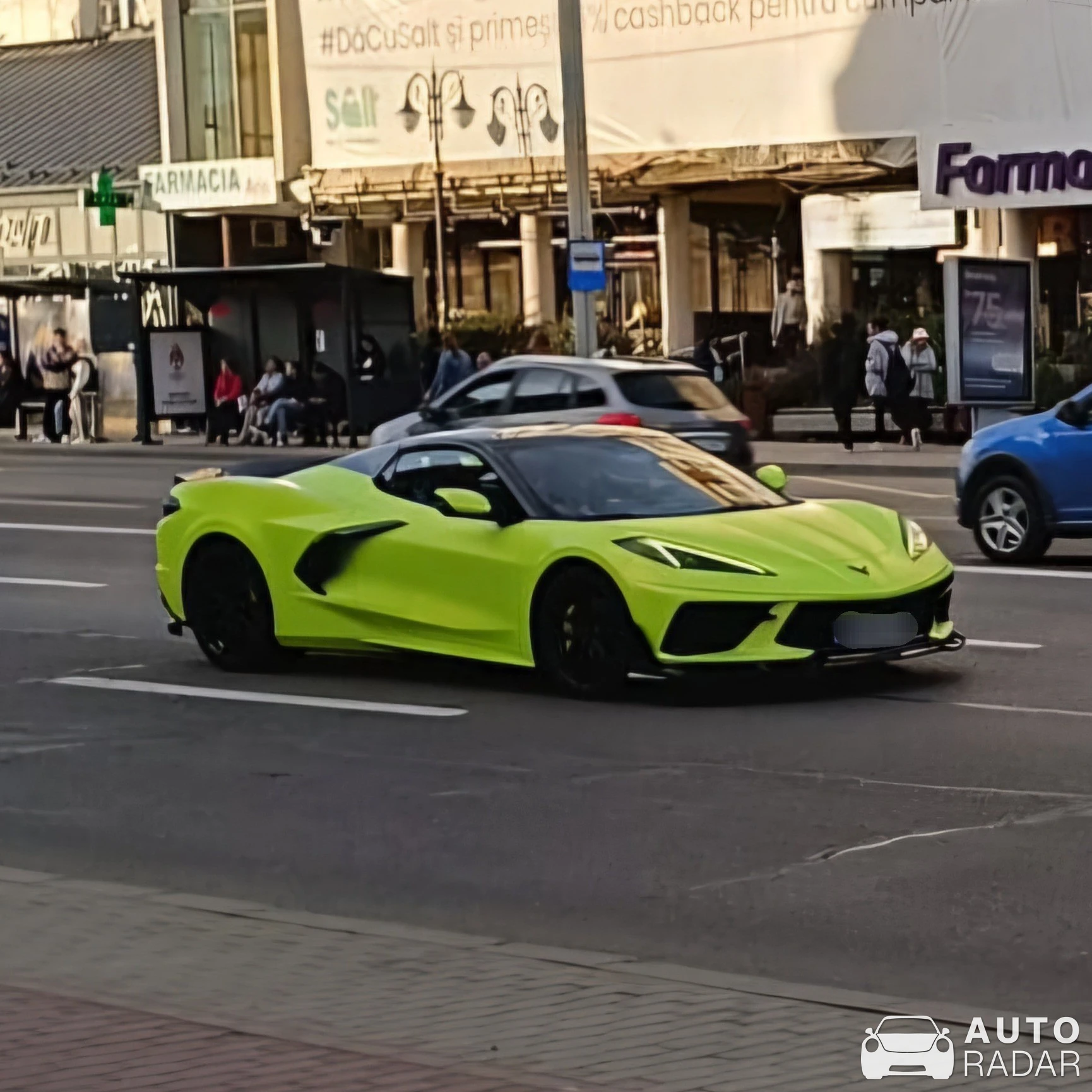 Chevrolet Corvette C8 spotted in Iași, Romania