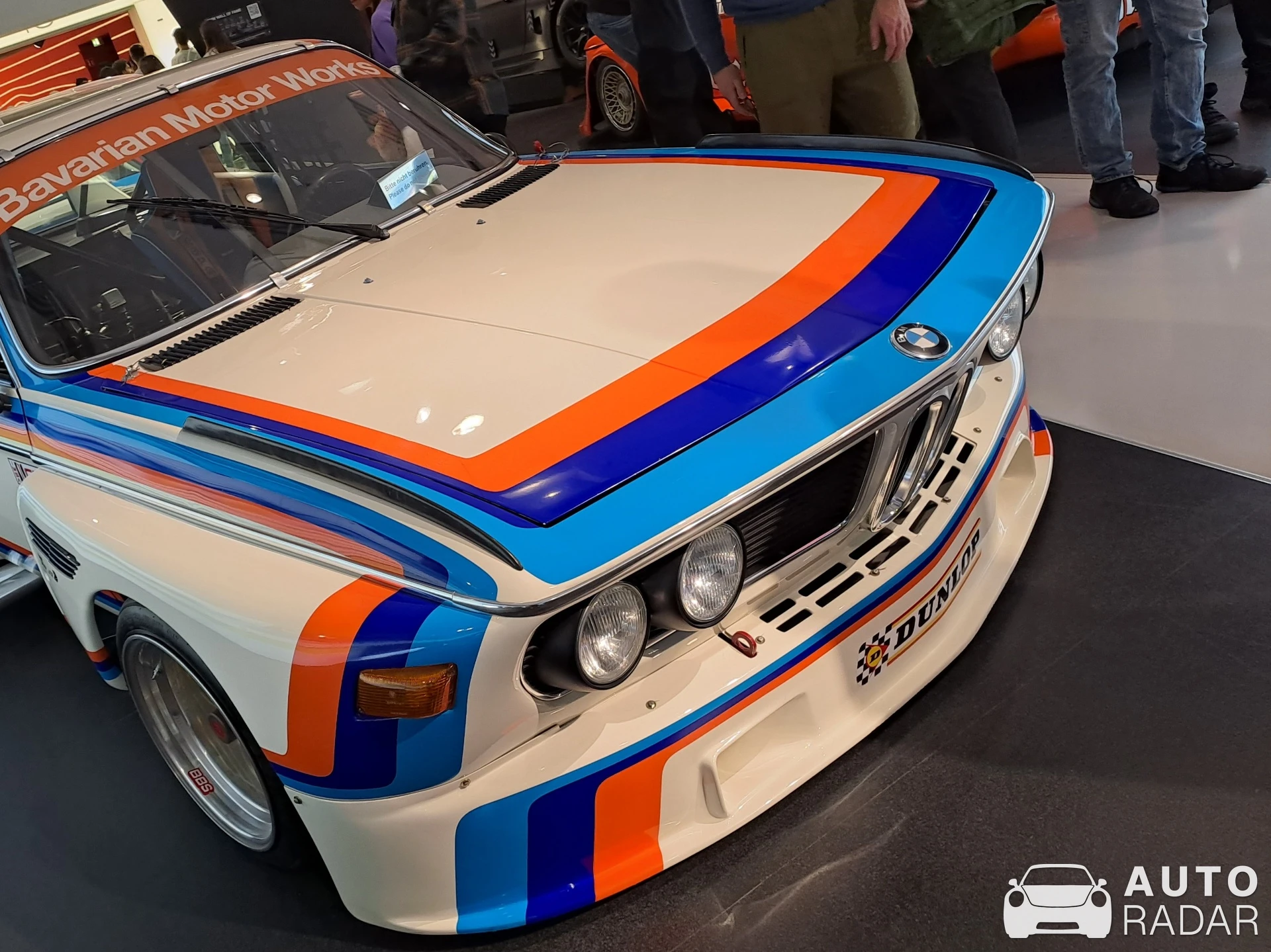 BMW 3.0 CSL E9 Renncoupé IMSA spotted in München