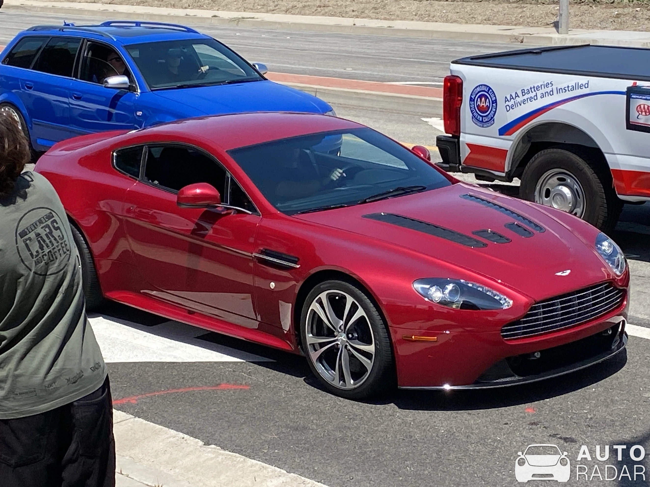Aston Martin V8 Vantage S spotted in Costa Mesa