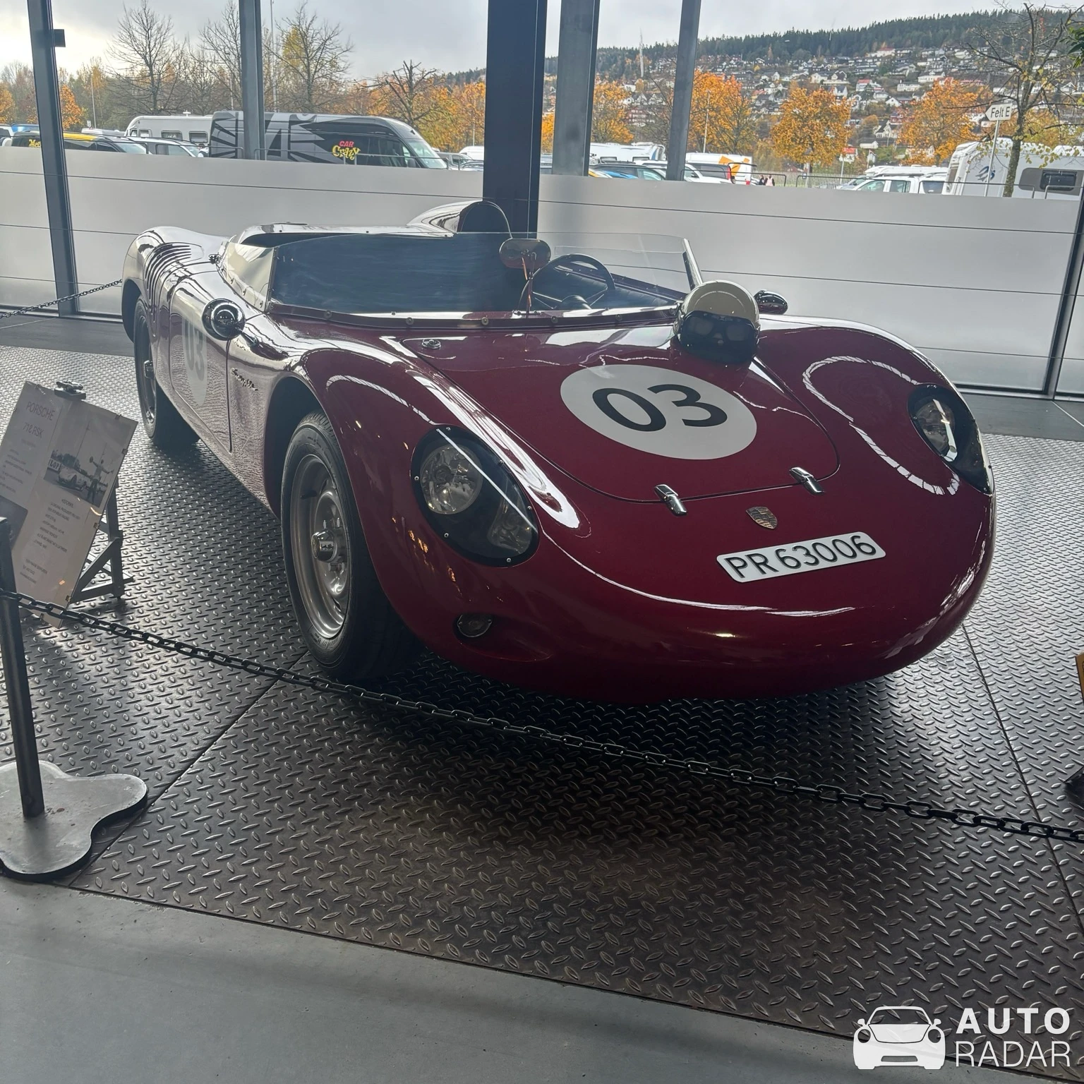 Porsche 718 RSK WERKS Spyder spotted in Lillestrøm
