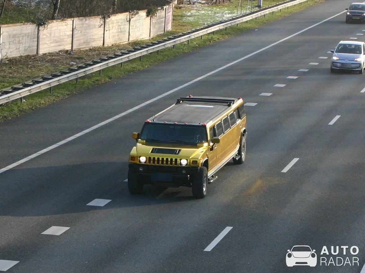 Hummer H2 Limousine spotted in Ambt Delden, Netherlands