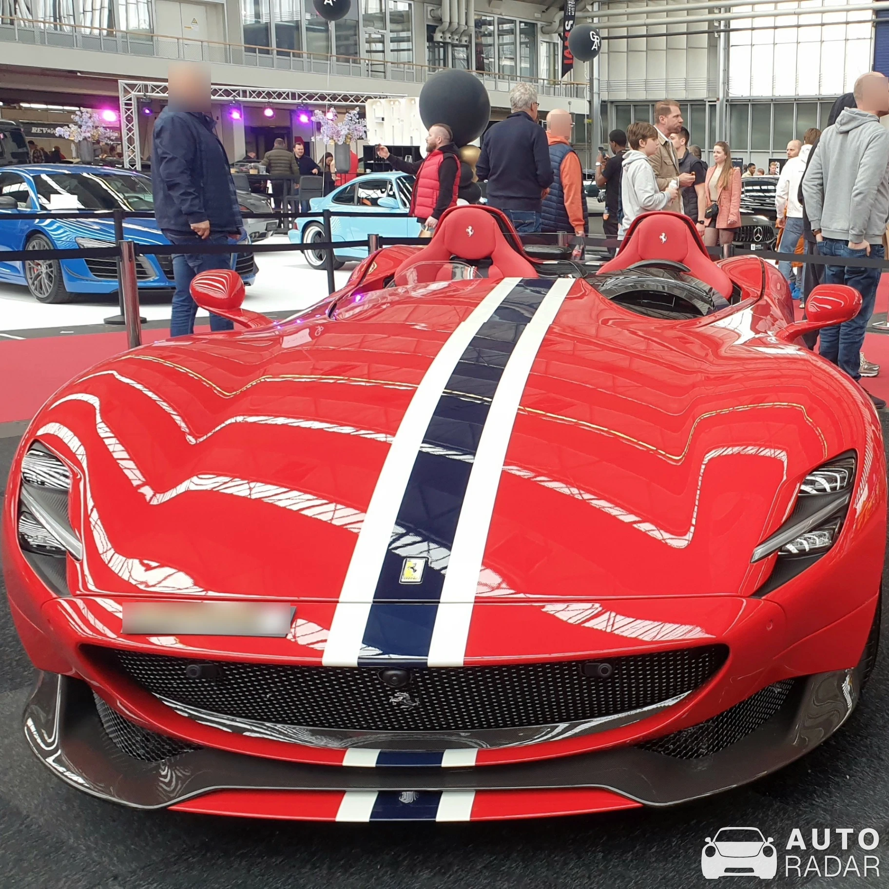 Ferrari Monza SP2 spotted in Amsterdam, Netherlands