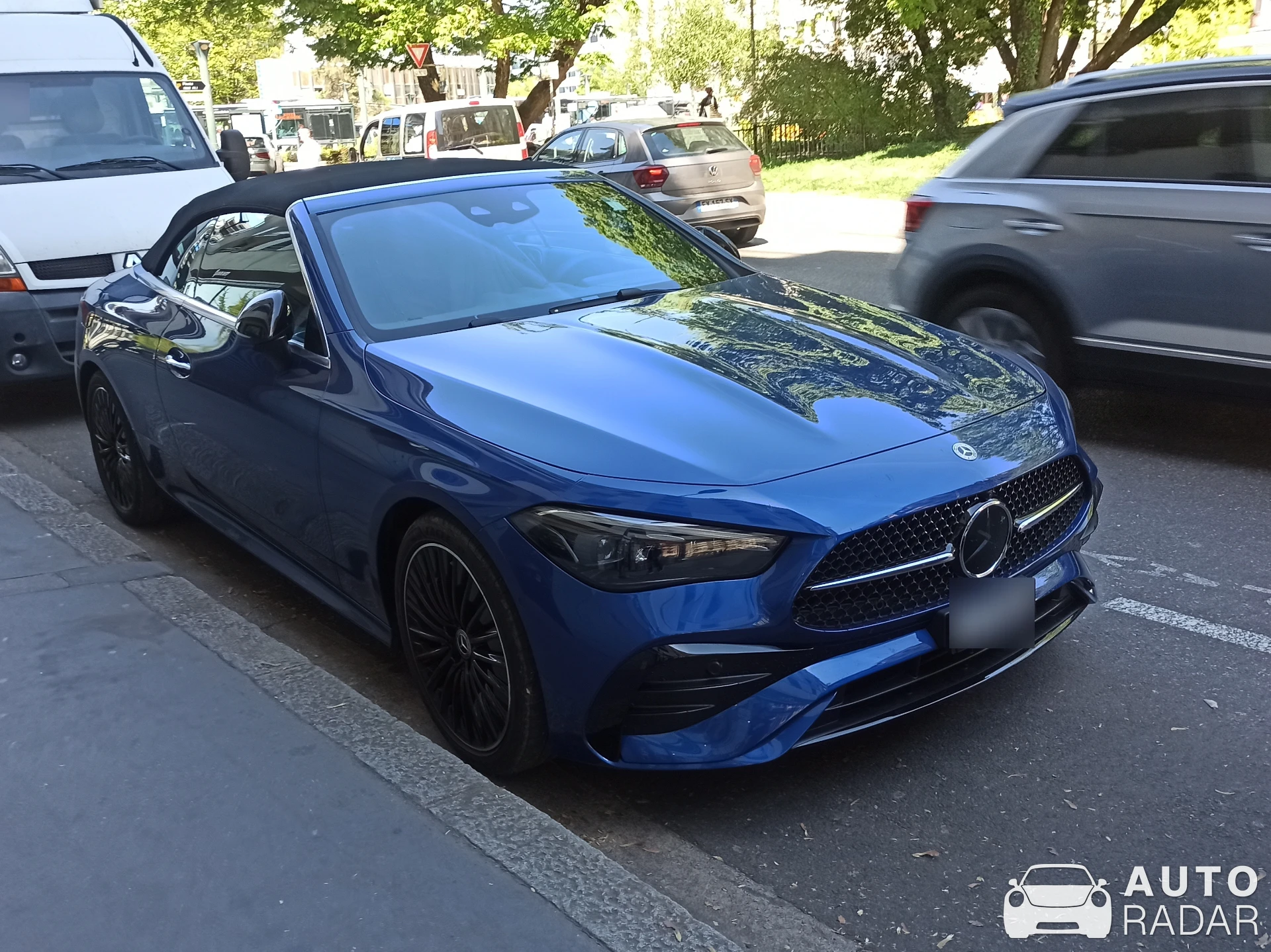 Mercedes-Benz C-Klasse Cabriolet spotted in Annecy