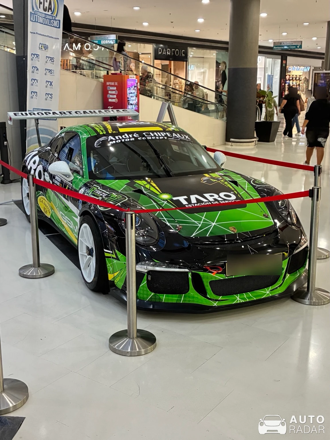 Porsche 991 RSR MkII spotted in Vecindario