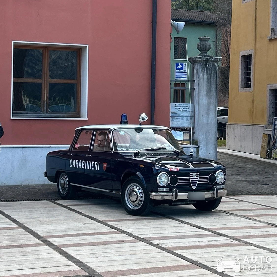 Alfa Romeo Giulia Super 1600 spotted in Garda