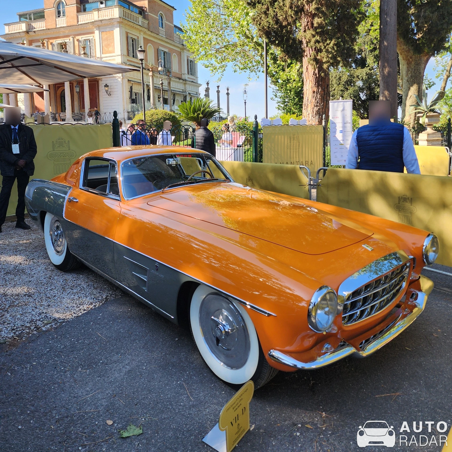 Ferrari 250 MM Berlinetta Pininfarina spotted in Roma