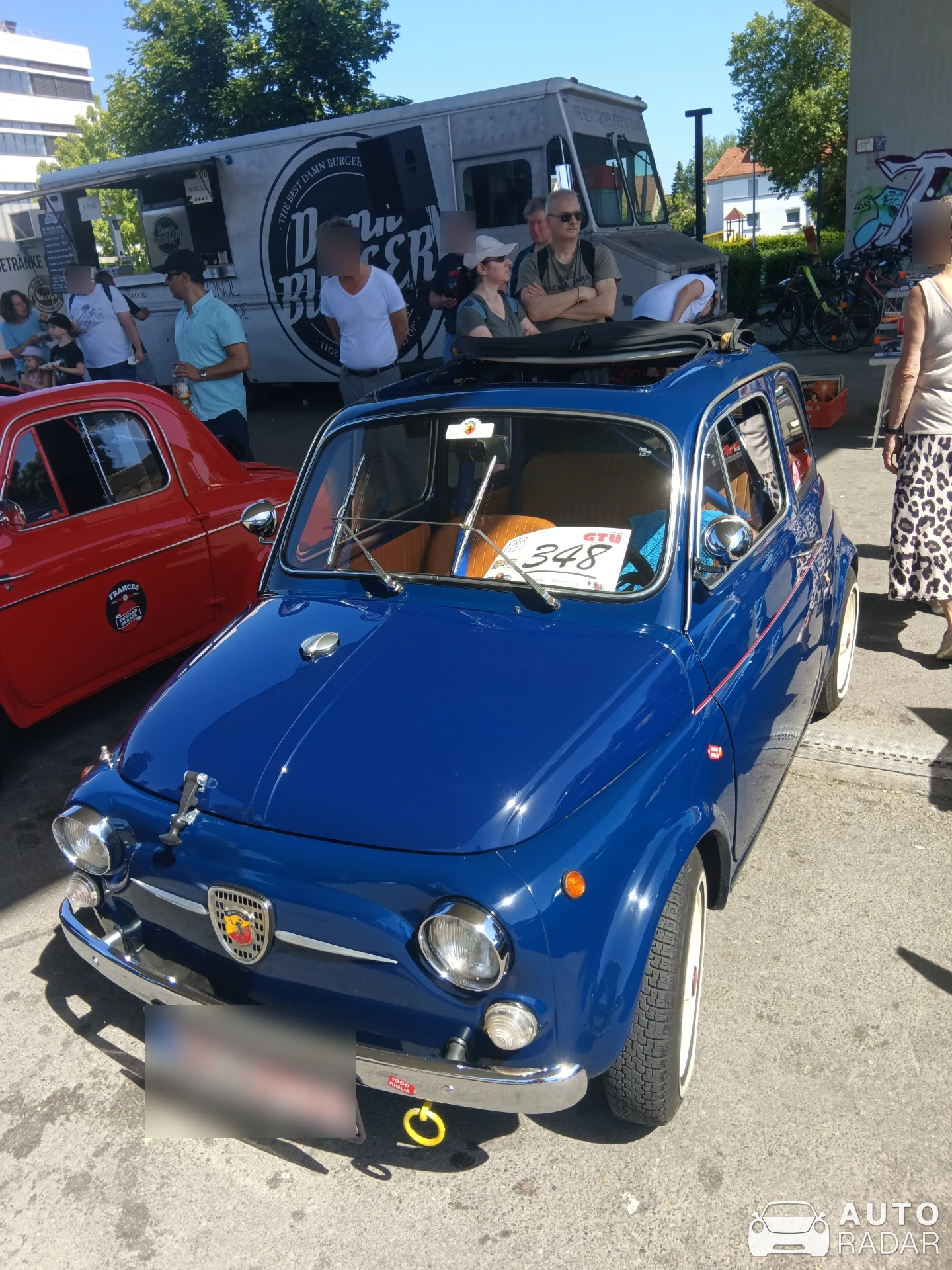 Fiat Abarth 595 Giannini spotted