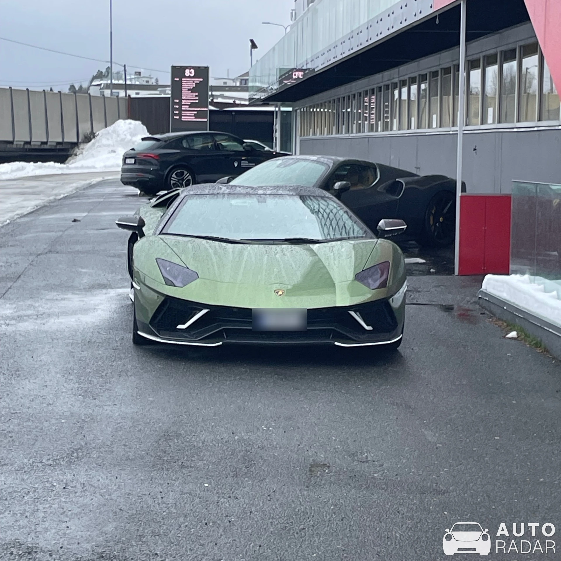 Lamborghini Aventador LP780-4 Ultimae Roadster spotted in Asker, Norge