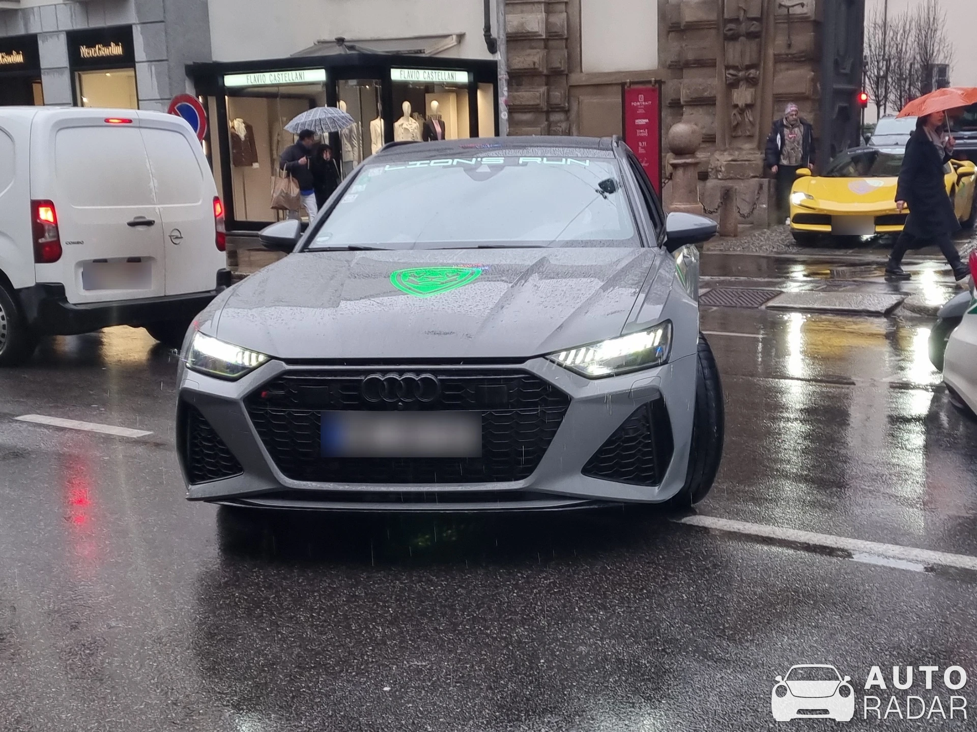Audi RS6 Avant C8 spotted in Milano, Italy