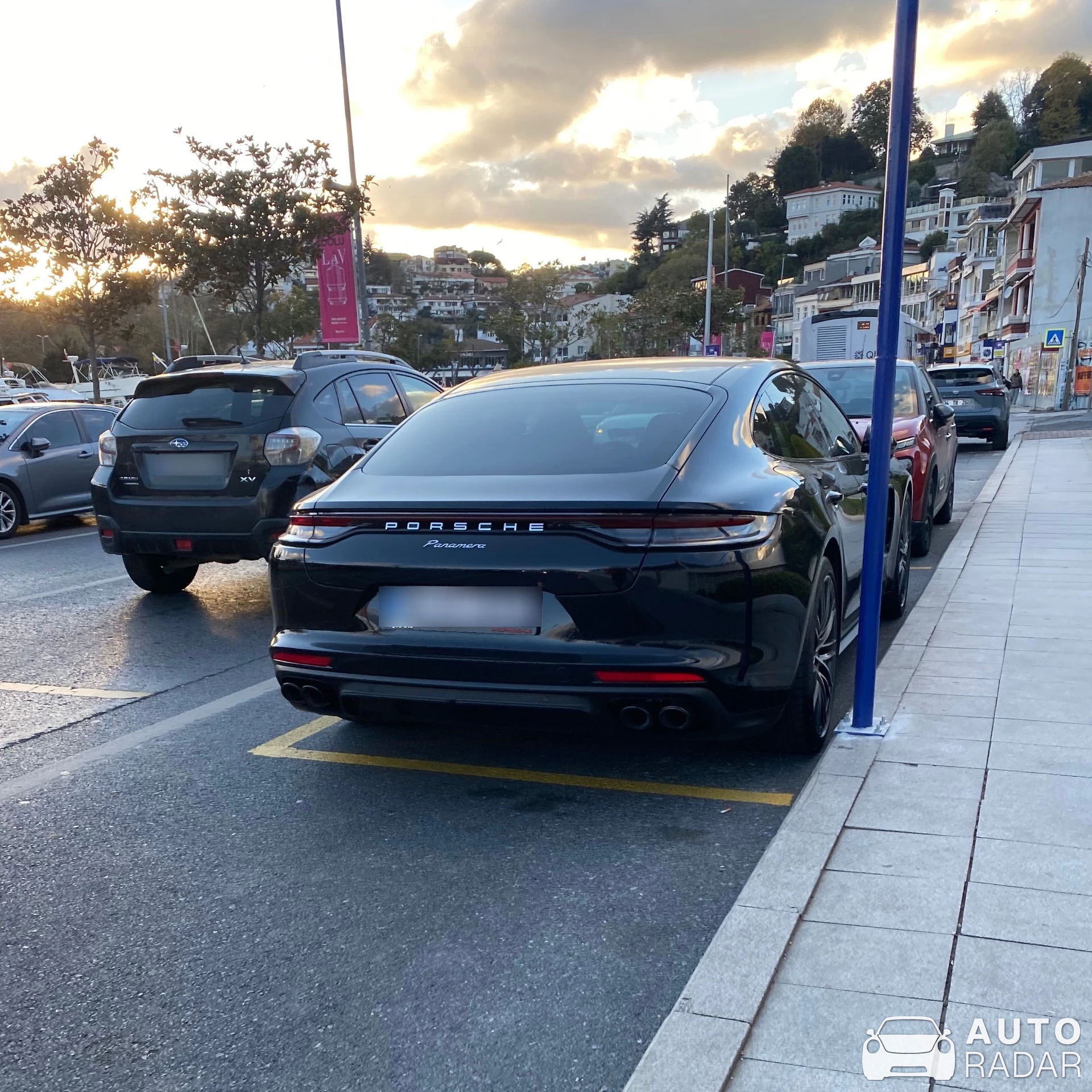Porsche 970 Panamera S spotted in Sarıyer, Türkiye