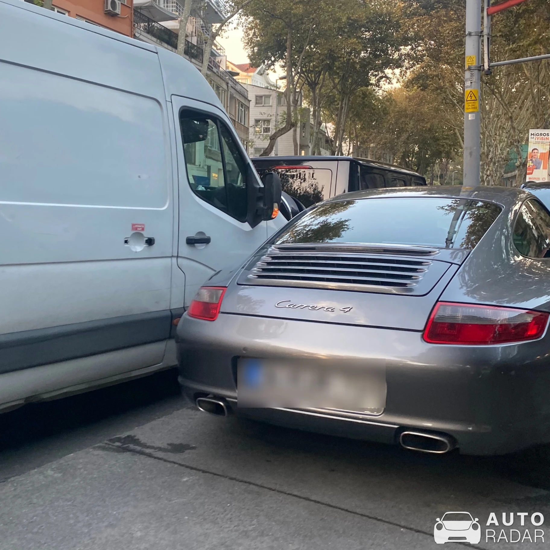 Porsche 997 Carrera 4 spotted in Sarıyer, Türkiye