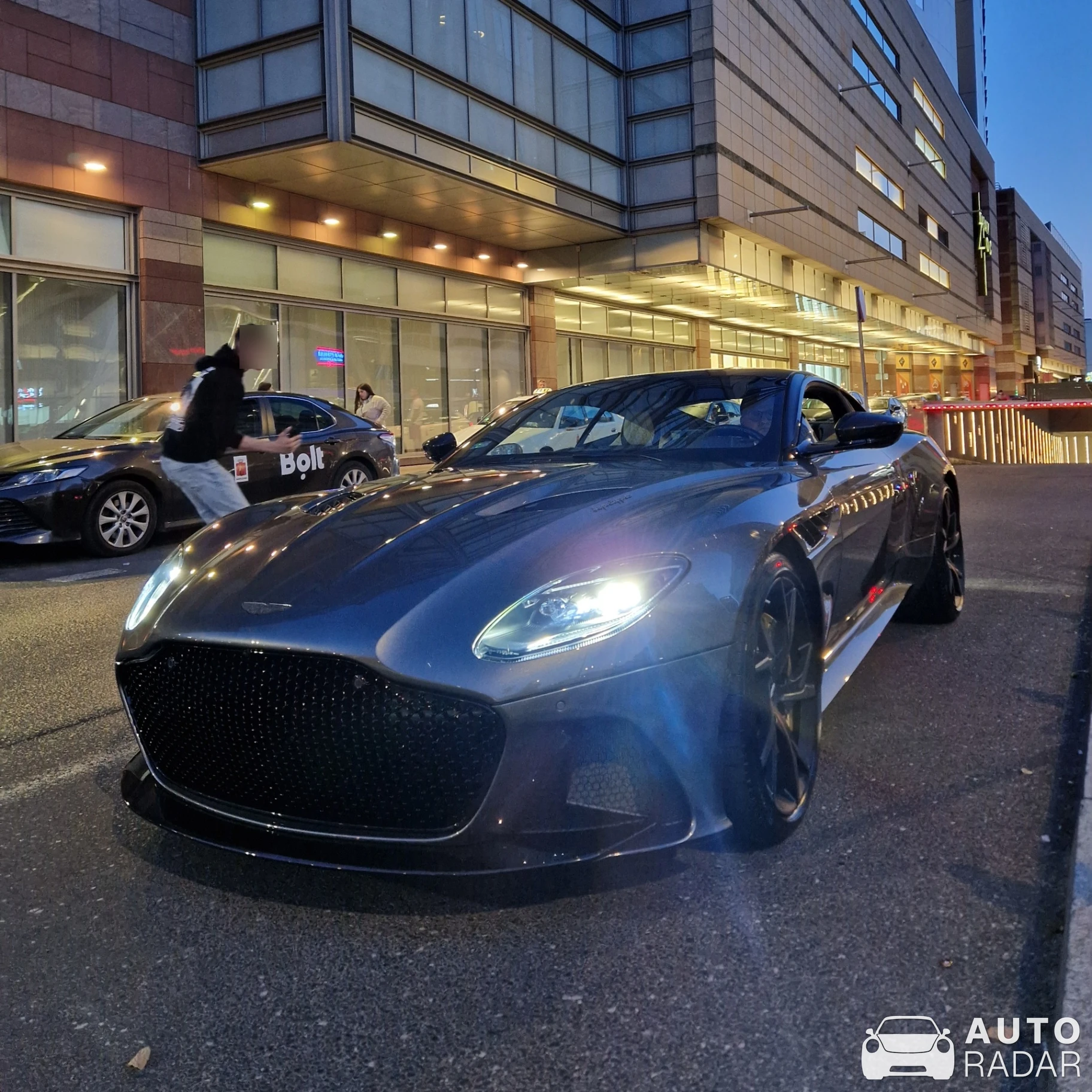 Aston Martin DBS Superleggera spotted in Warszawa, Poland