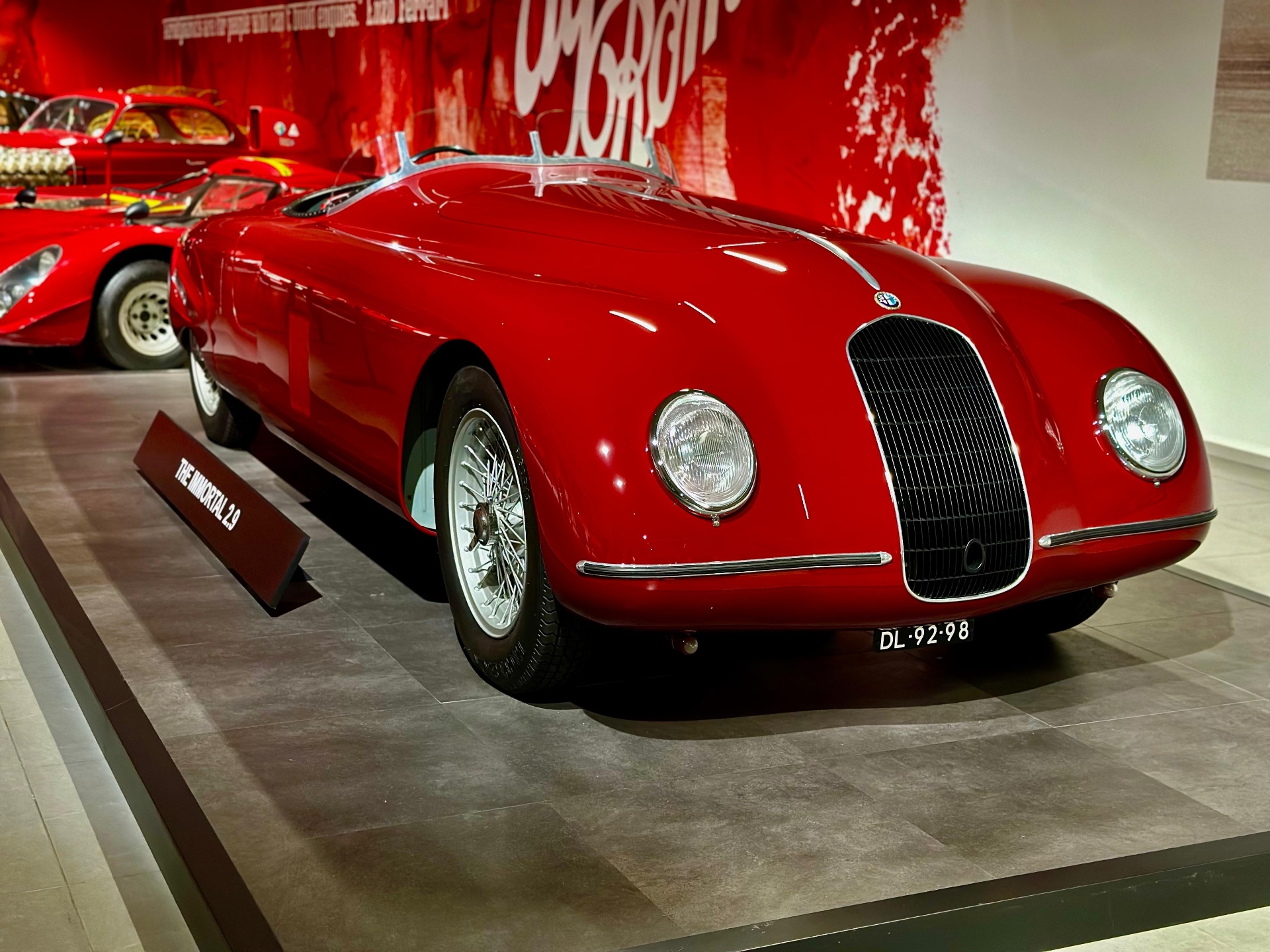 Alfa Romeo 8C 2900 B Corsa Spider Sperimentale 'Balena'