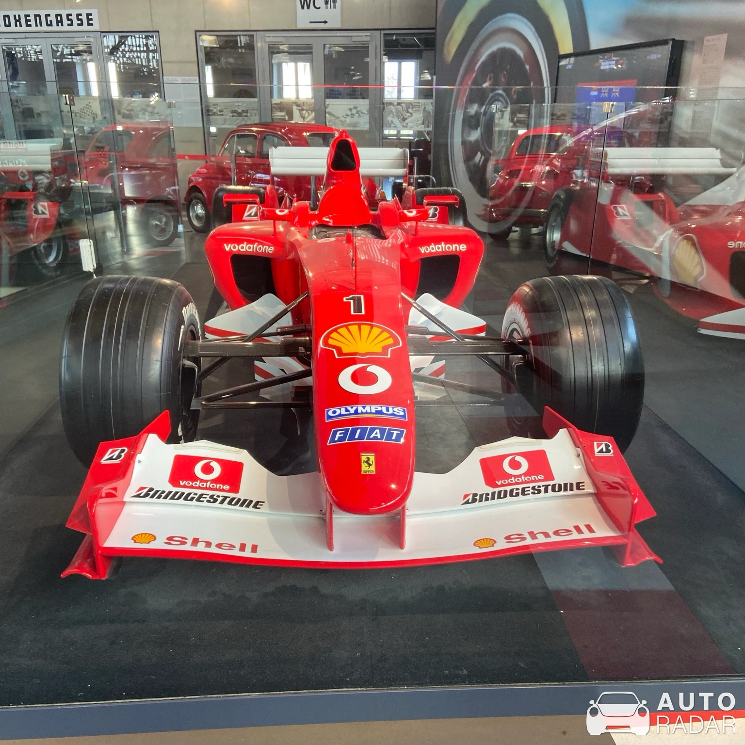 Ferrari F2002 spotted in Köln, Deutschland