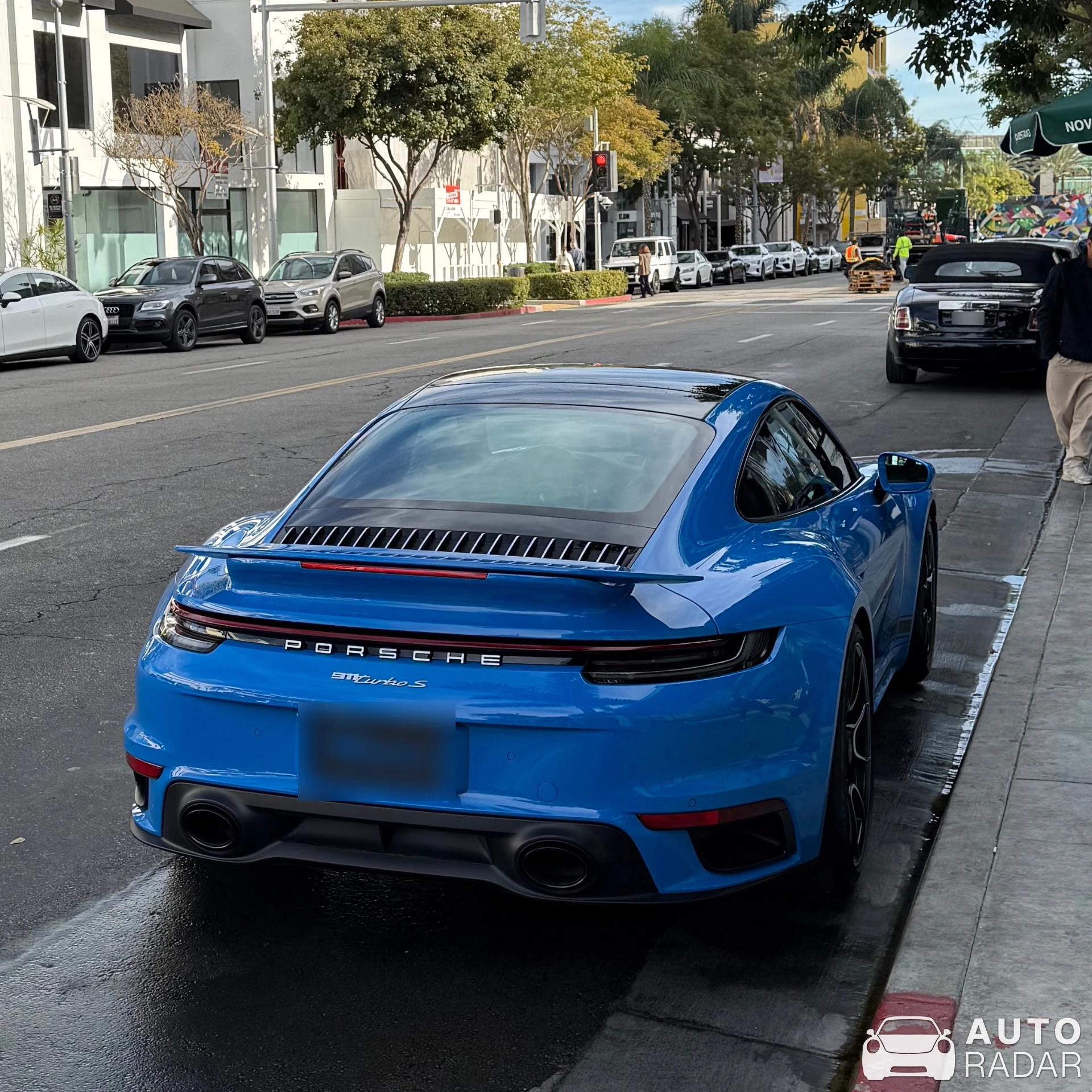 Porsche 992 Turbo S MkI spotted in Beverly Hills, United States