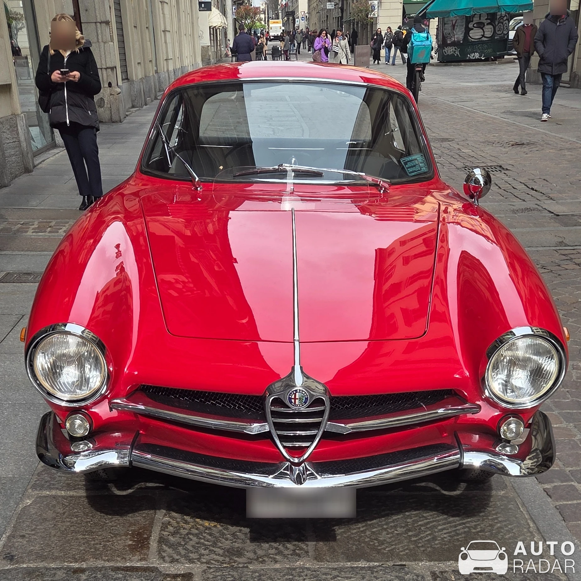 Alfa Romeo Giulia SS 1600 spotted in Torino
