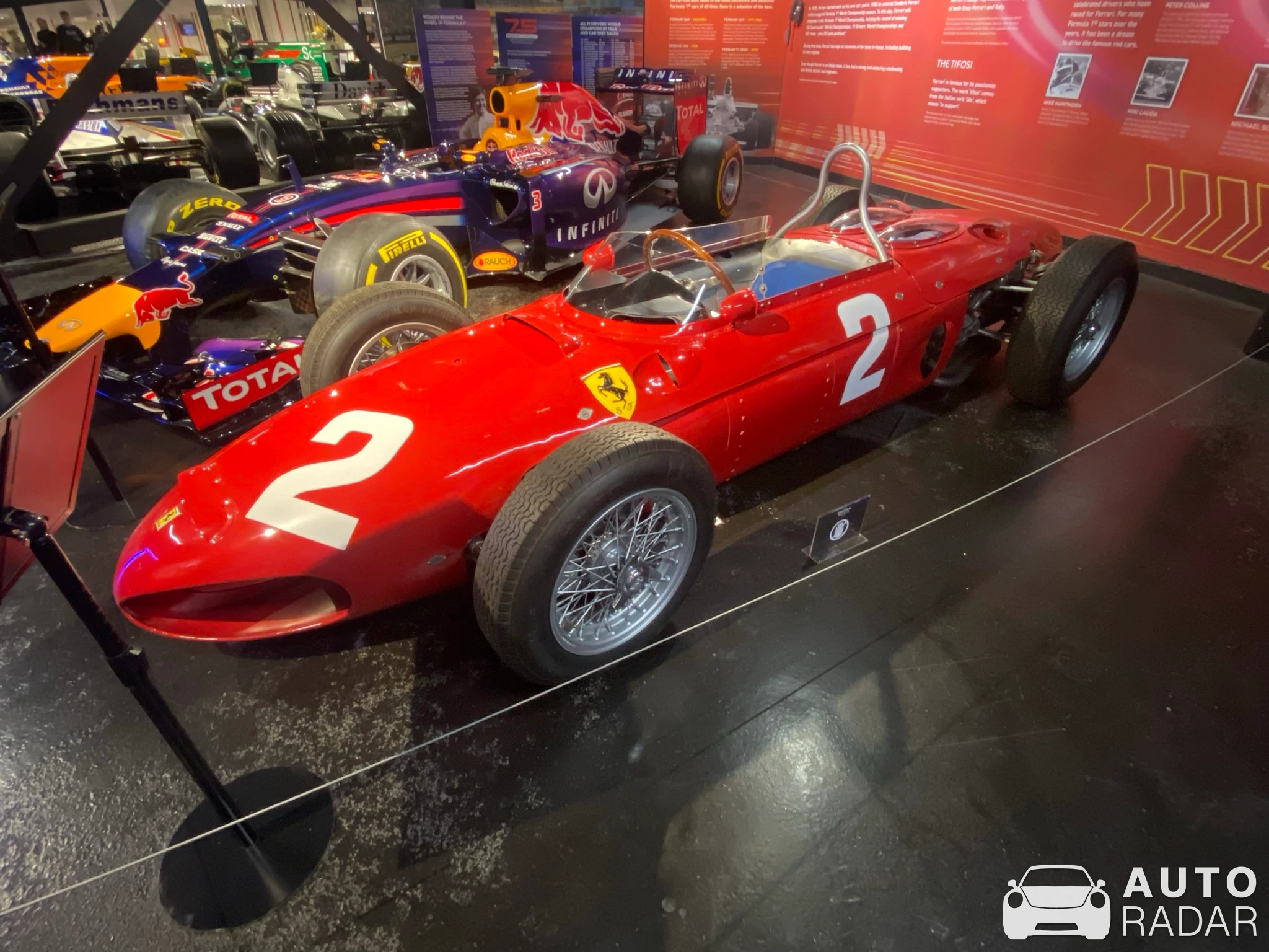 Ferrari 156 F1 spotted