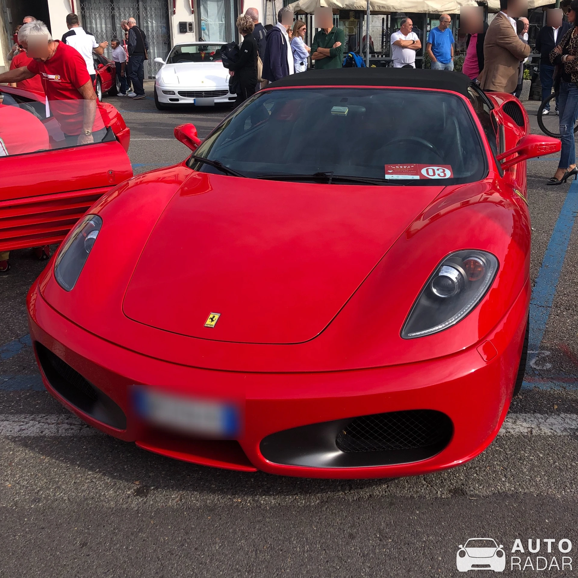 Ferrari F430 Spider spotted in Sarnico, Italy