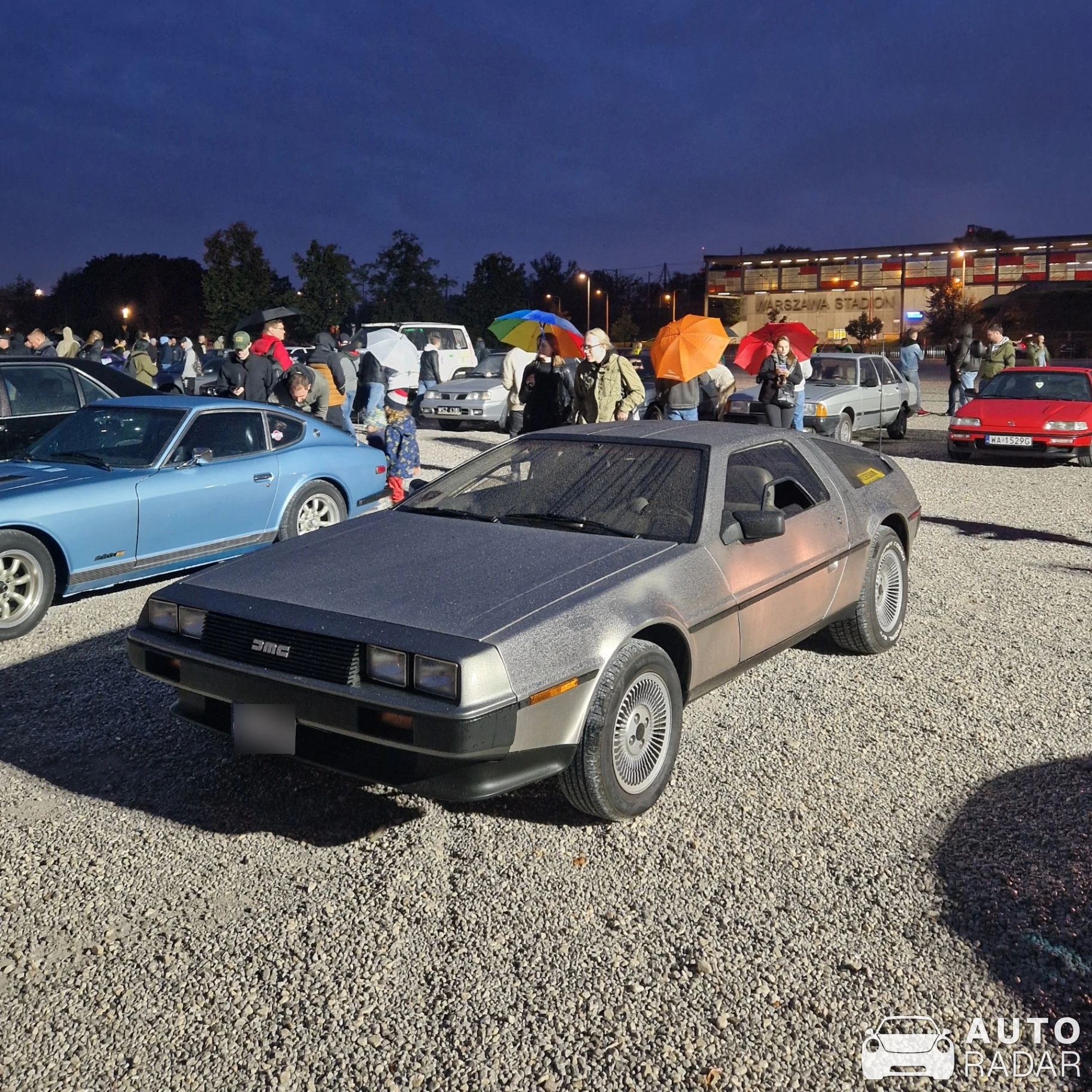 DeLorean DMC-12 spotted in Warszawa, Poland