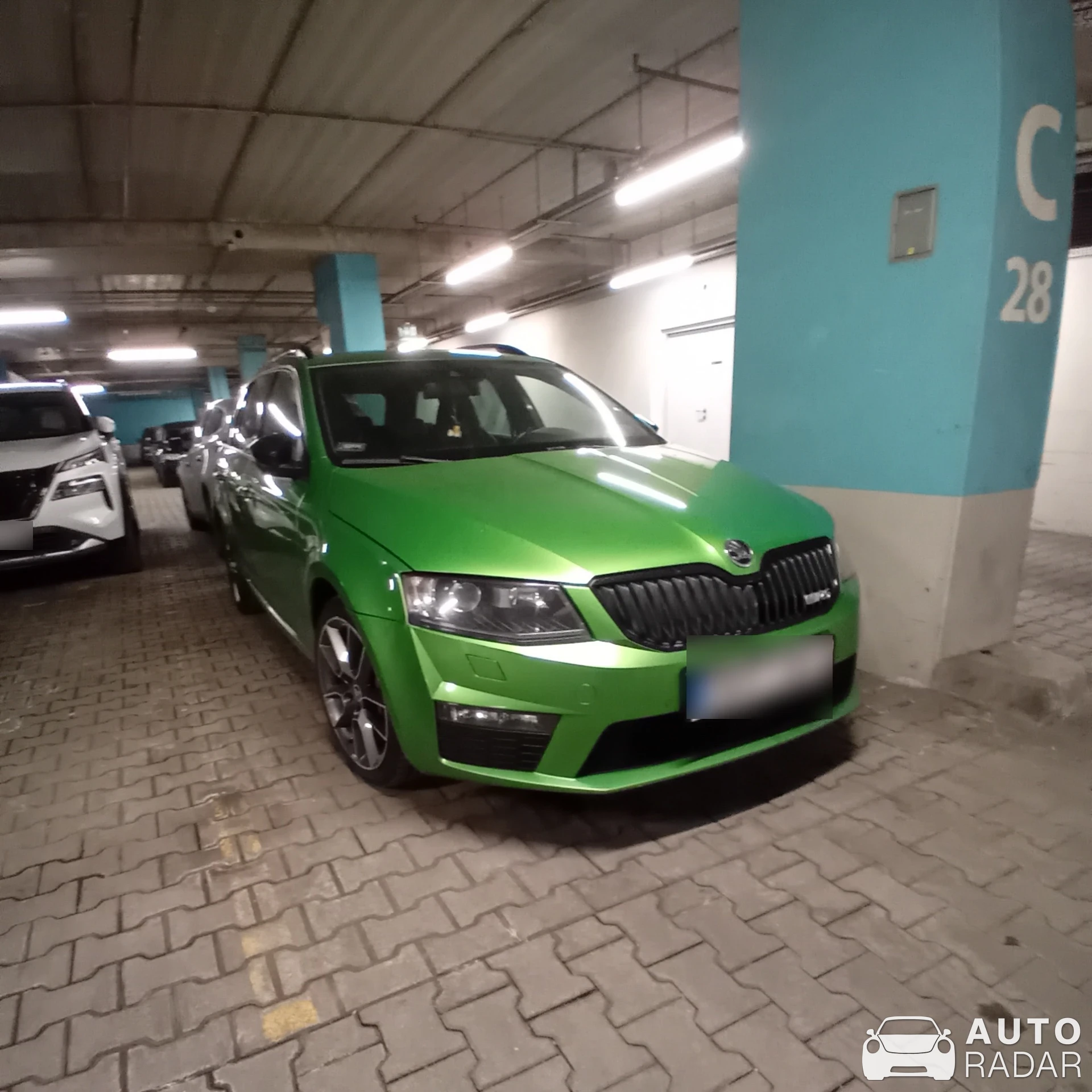 Škoda Octavia vRS spotted in Budapest, Hungary
