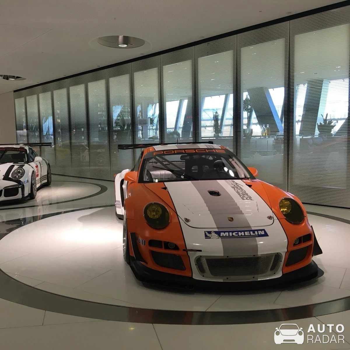 Porsche 997 GT3 R Hybrid spotted in Stuttgart