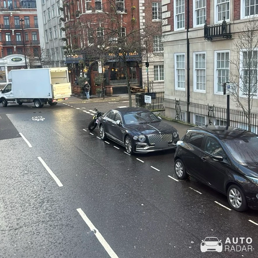 Bentley Flying Spur Hybrid spotted in Greater London, United Kingdom