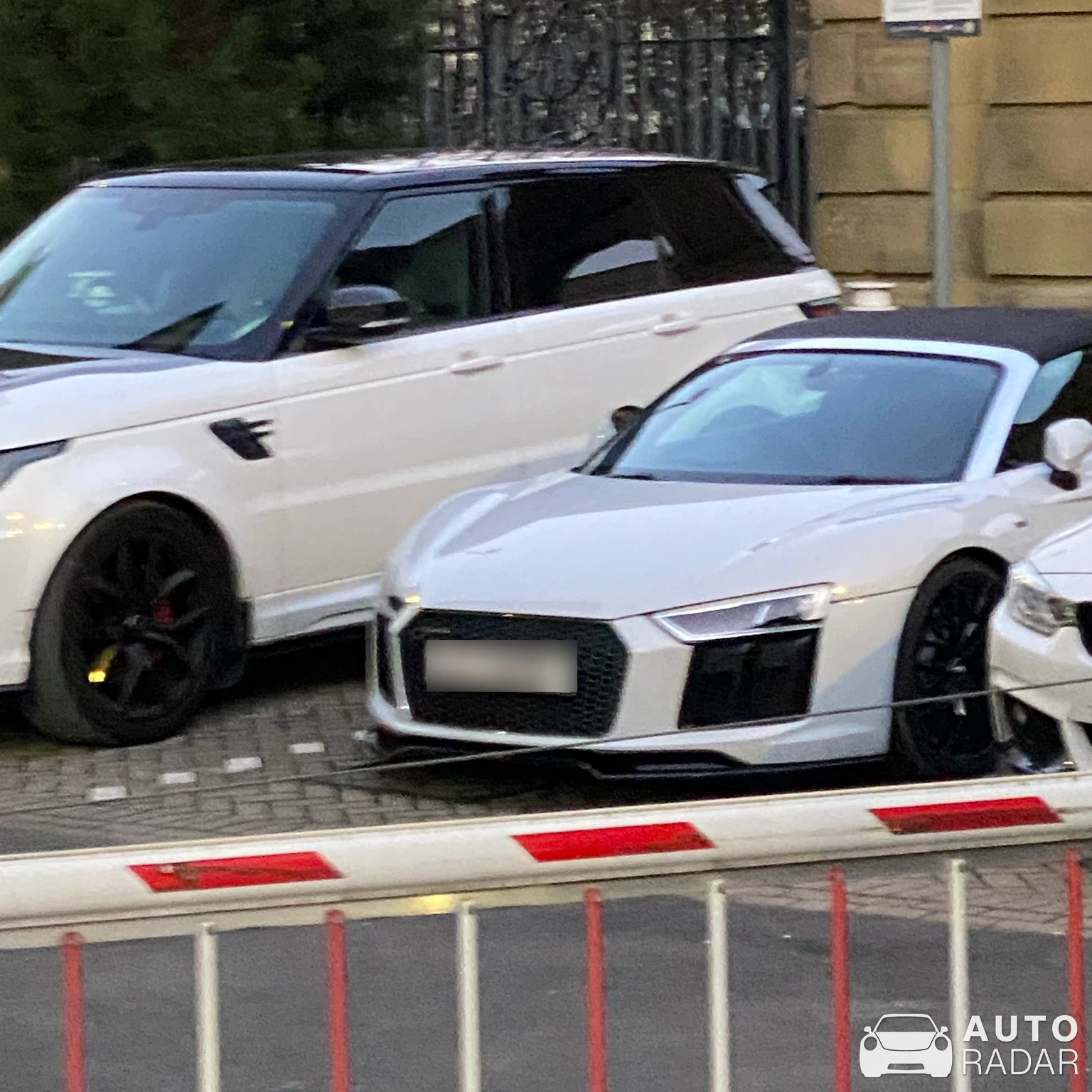Audi R8 V8 Spyder spotted in West Yorkshire, Vereinigtes Königreich