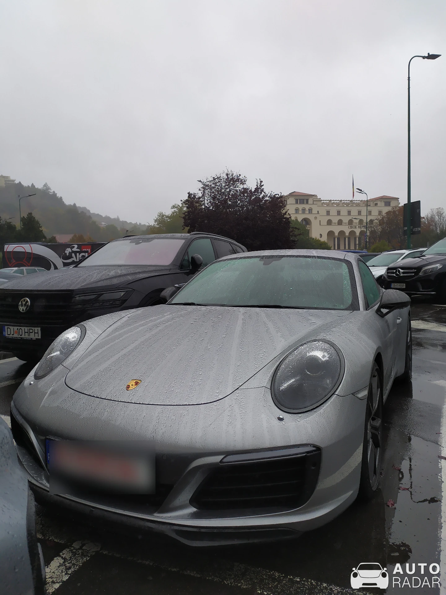 Porsche 991 Carrera T spotted in Brașov, Romania