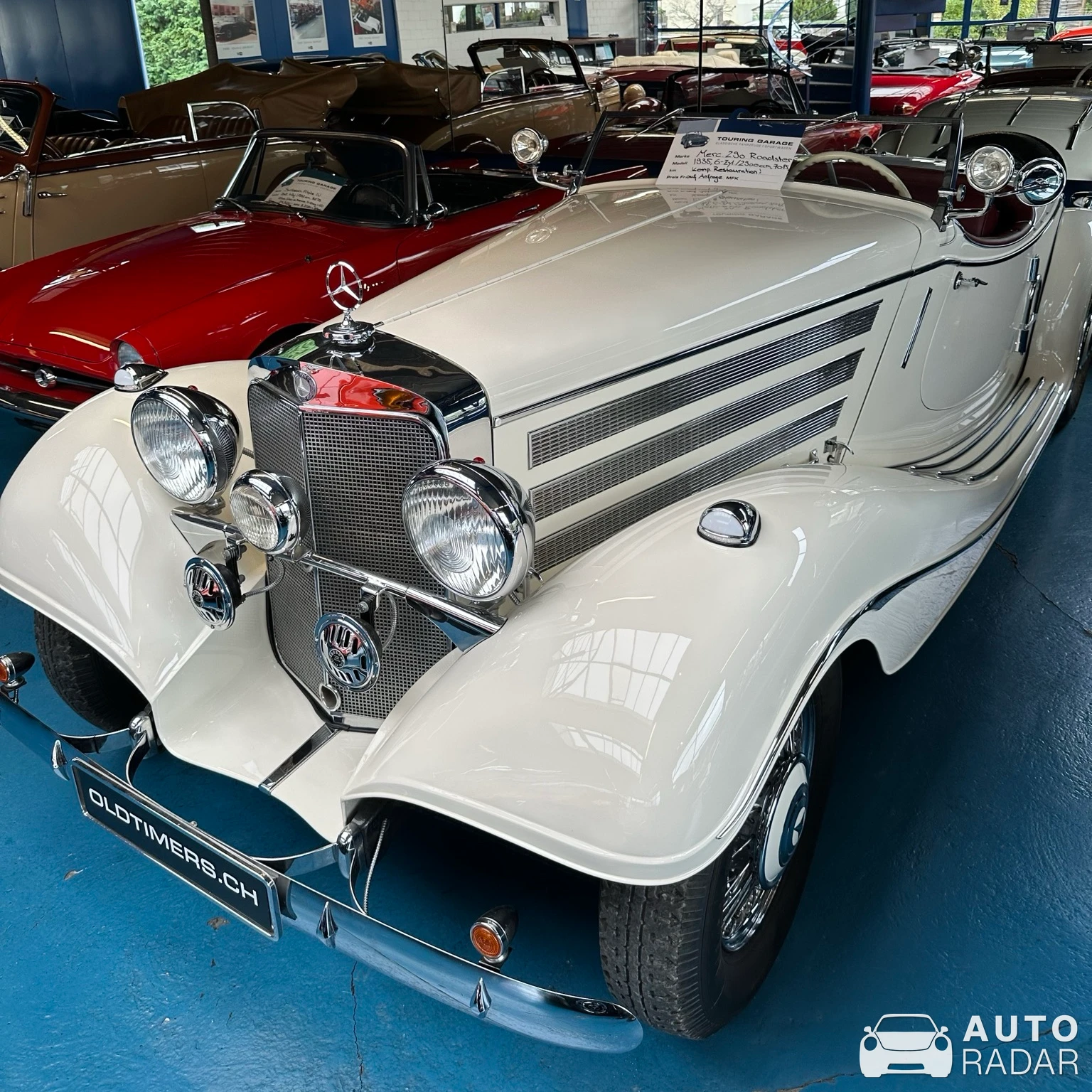 Mercedes-Benz 290 Roadster spotted in Oberweningen, Schweiz