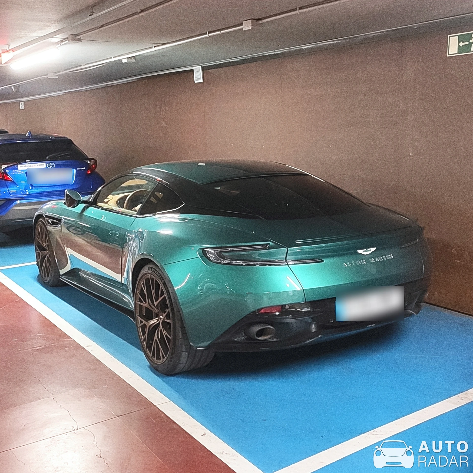 Aston Martin DB11 AMR spotted in Málaga