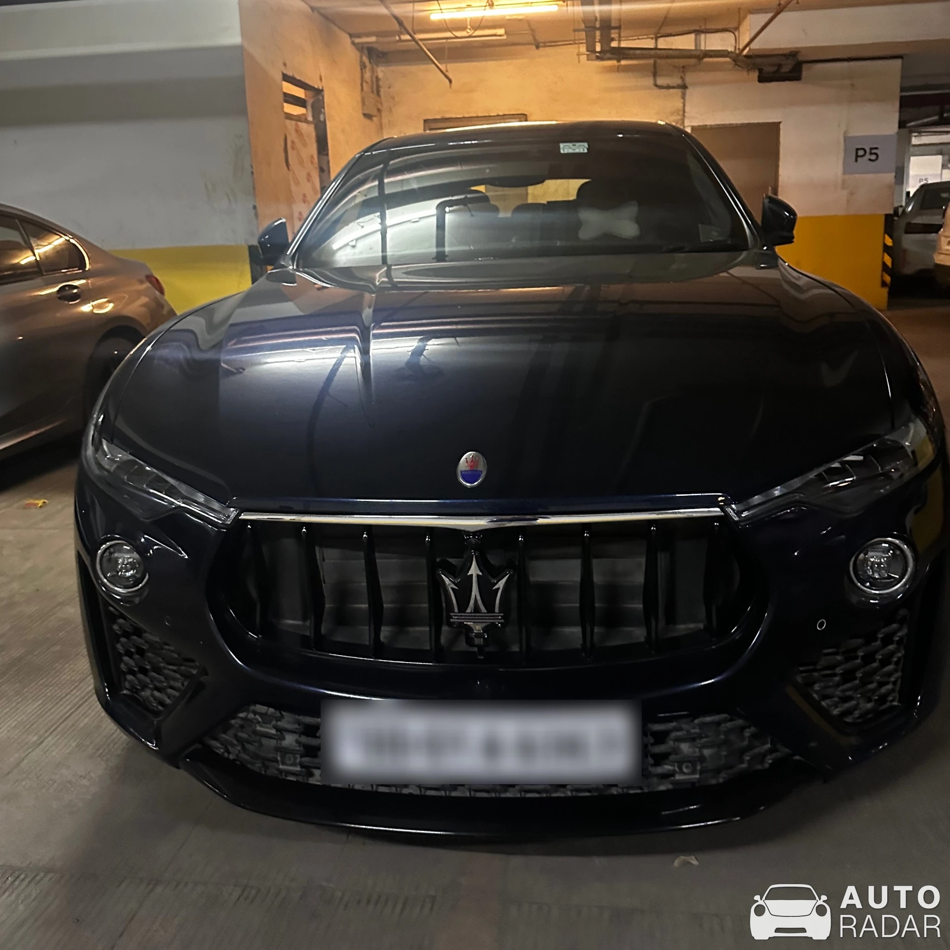 Maserati Levante spotted in Mumbai, India