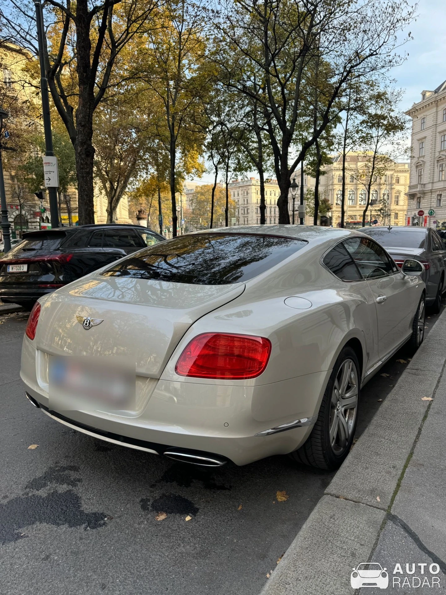 Bentley Continental GT spotted in Wien, Austria