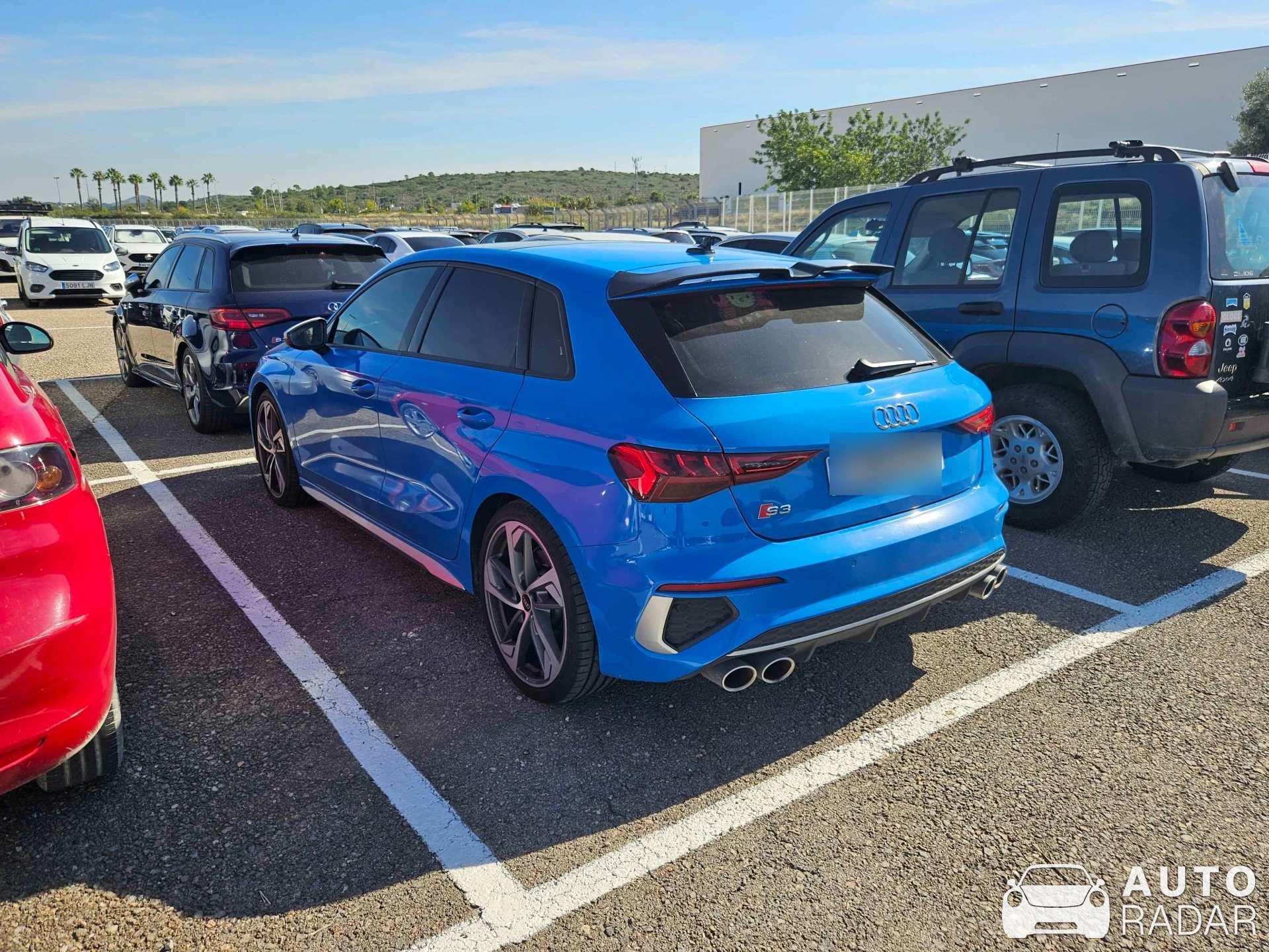 Audi S3 Sportback 8Y 2024 spotted in Cheste, Spain