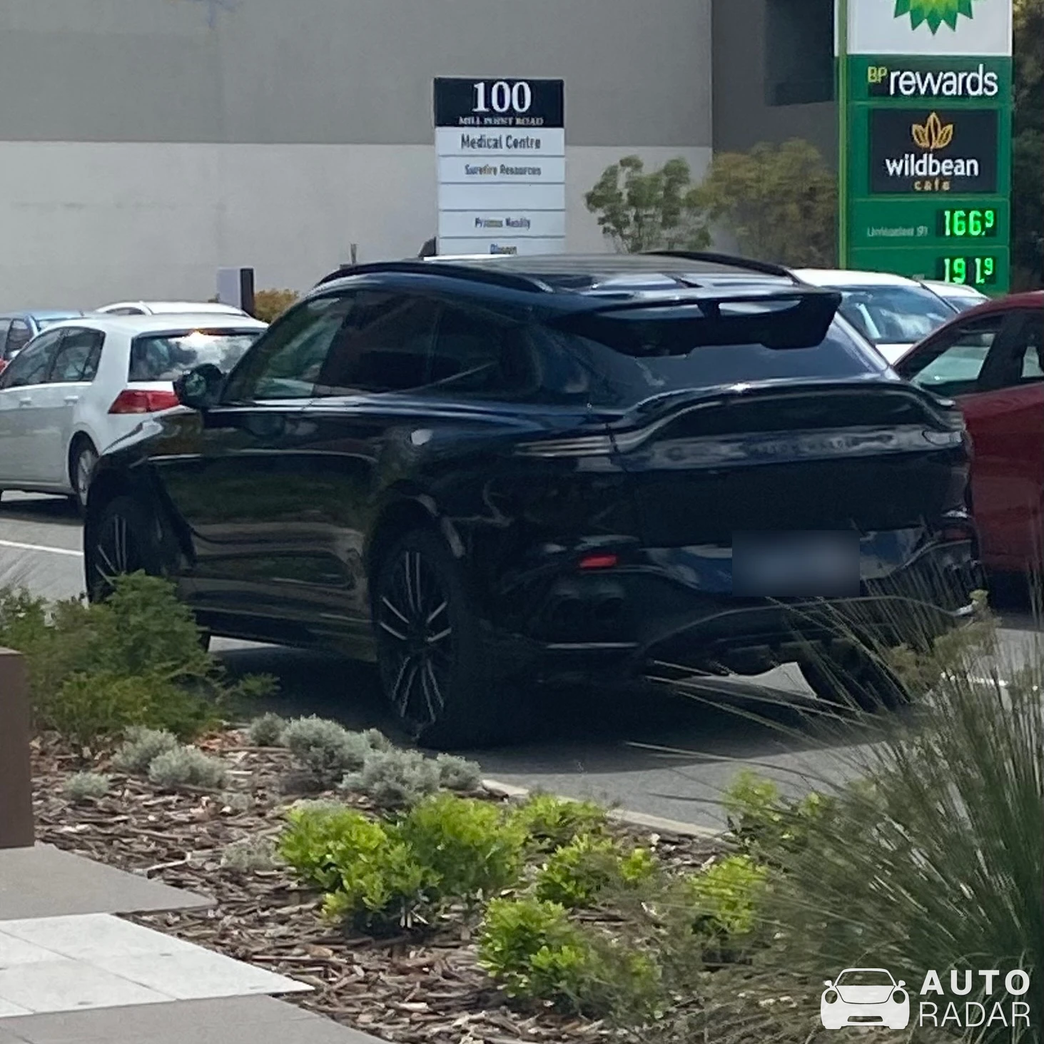 Aston Martin DBX spotted in South Perth, Australia