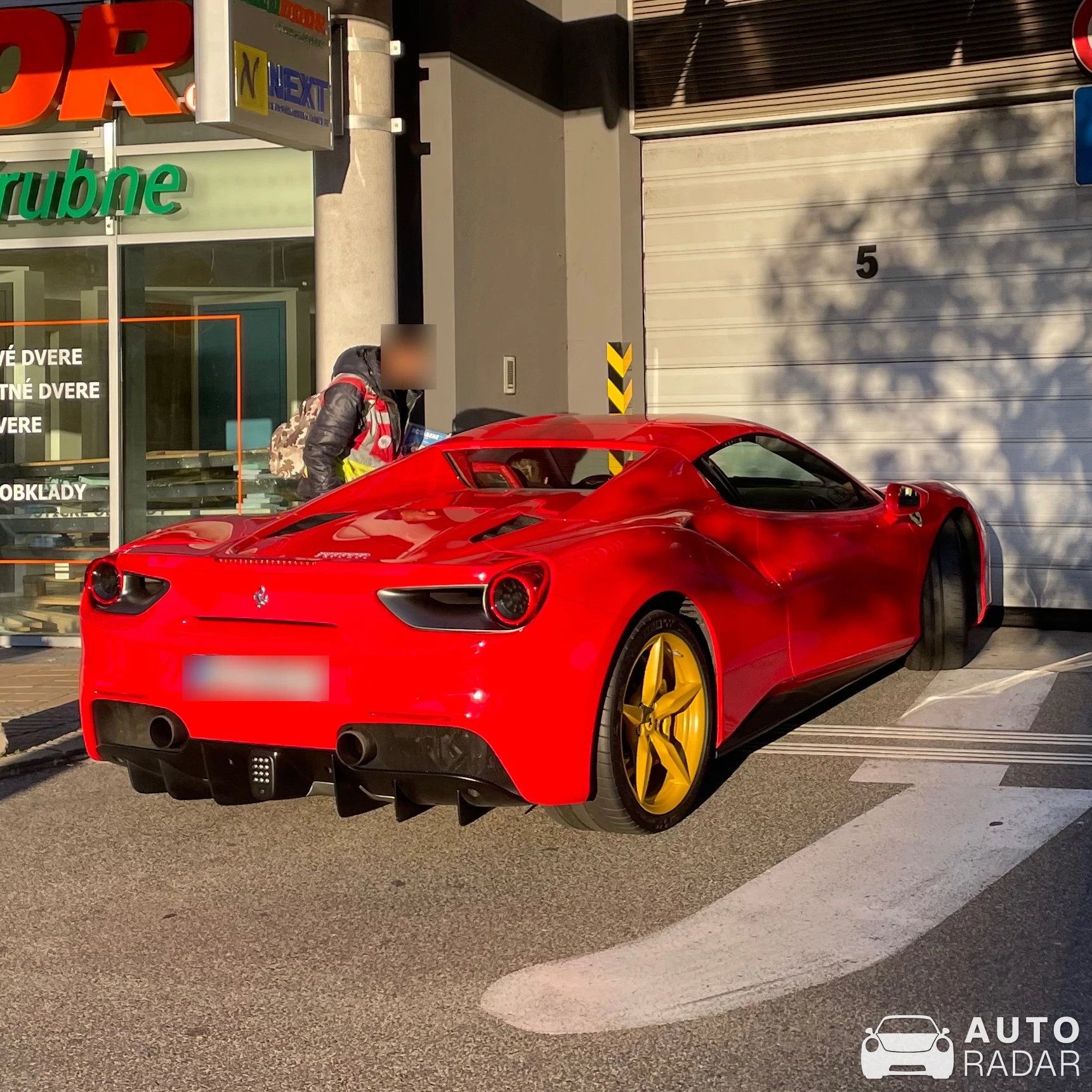 Ferrari 488 Spider spotted in Bratislava, Slovakia