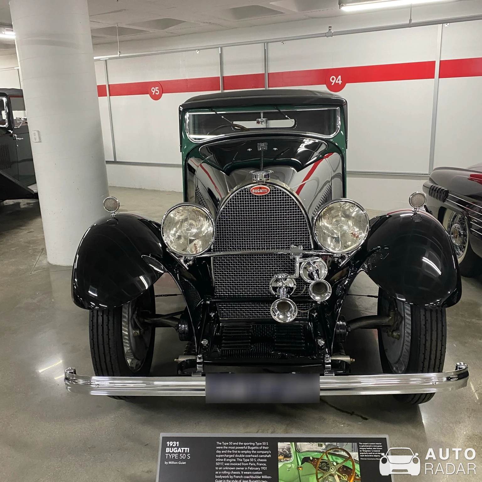 Bugatti Type 50 S spotted in Los Angeles
