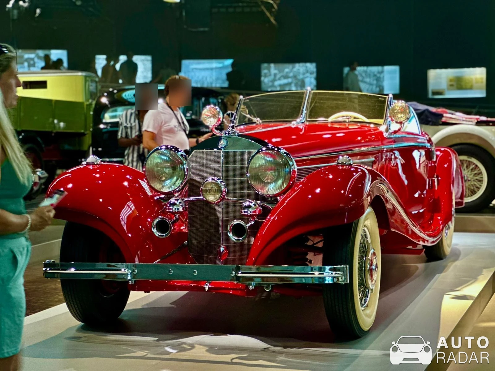 Mercedes-Benz 500K spotted in Stuttgart