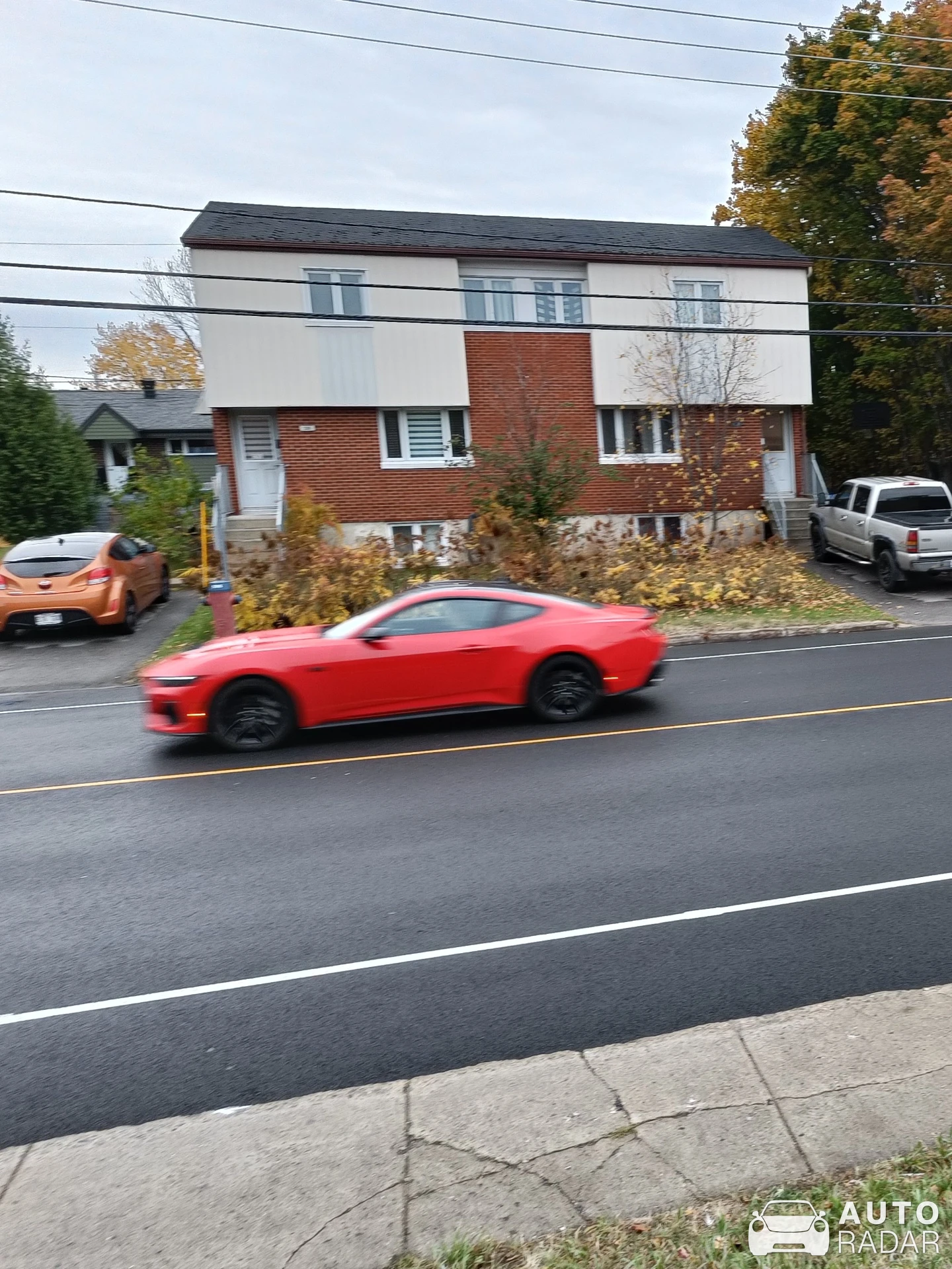 Ford Mustang GT 2024 spotted in Rimouski, Canada