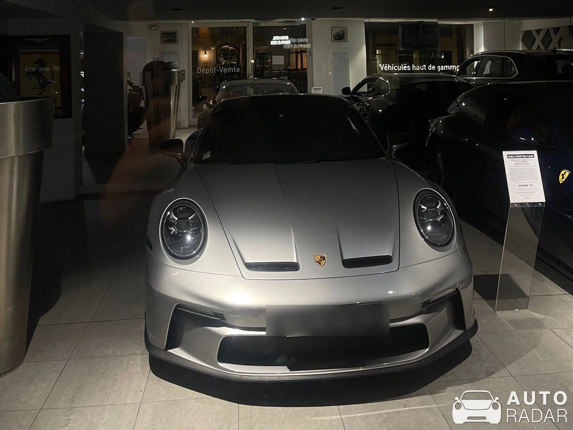 Porsche 992 GT3 Touring MkI spotted in Paris, France