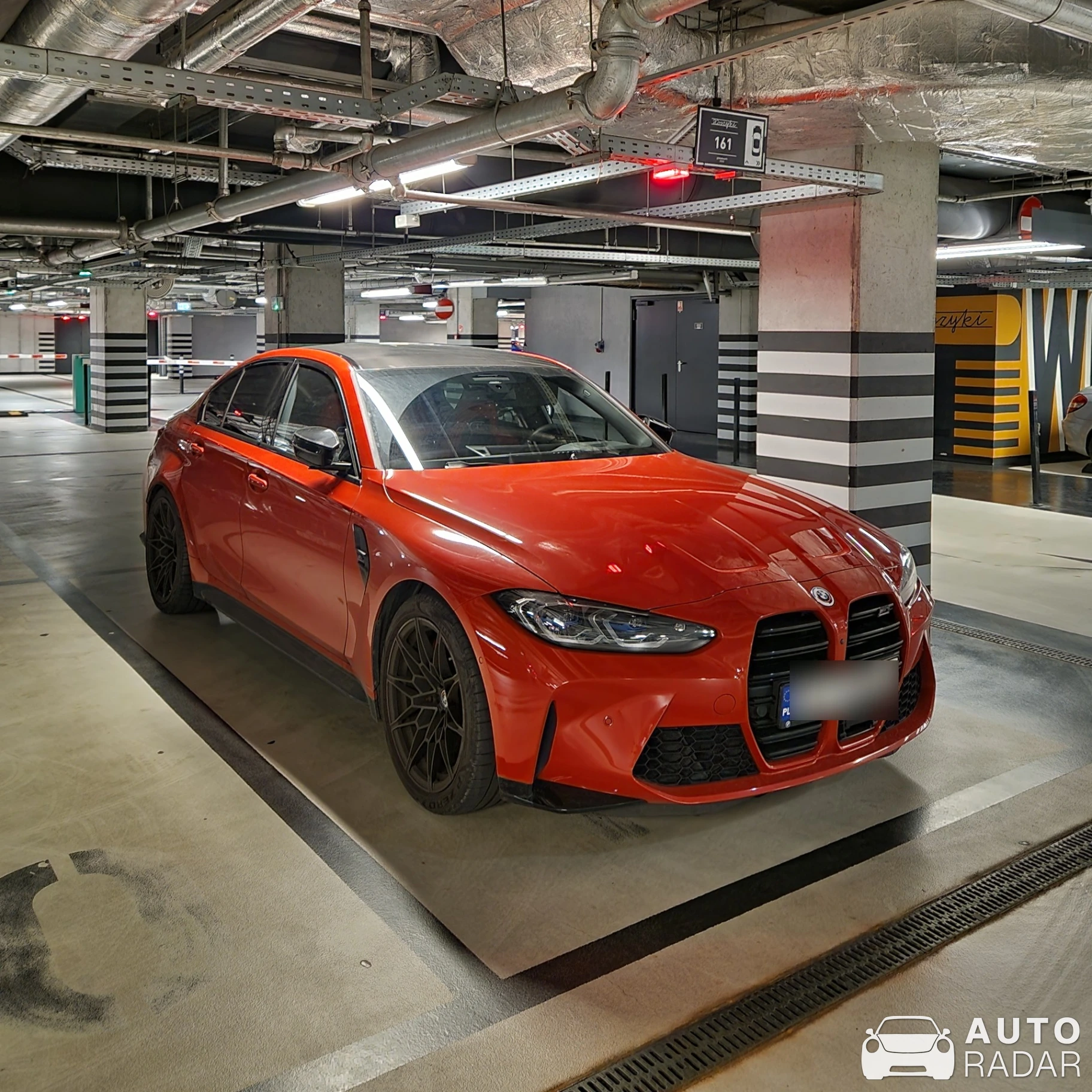 BMW M3 G80 Sedan Competition spotted in Warszawa, Polska