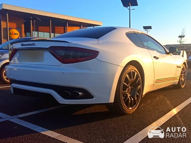Maserati GranTurismo S spotted in Le Blanc, France
