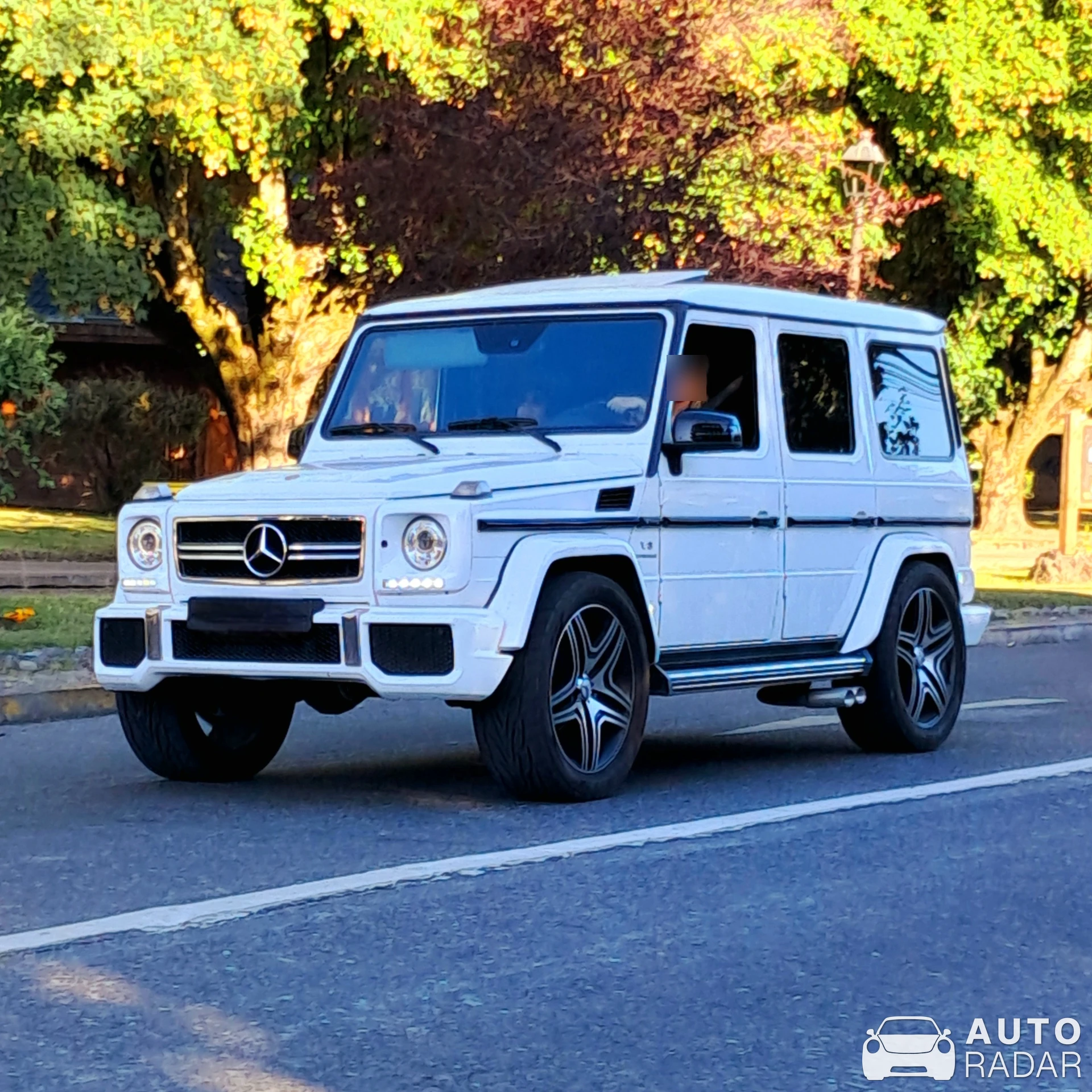 Mercedes-Benz G 55 AMG spotted in Villarrica, Chile