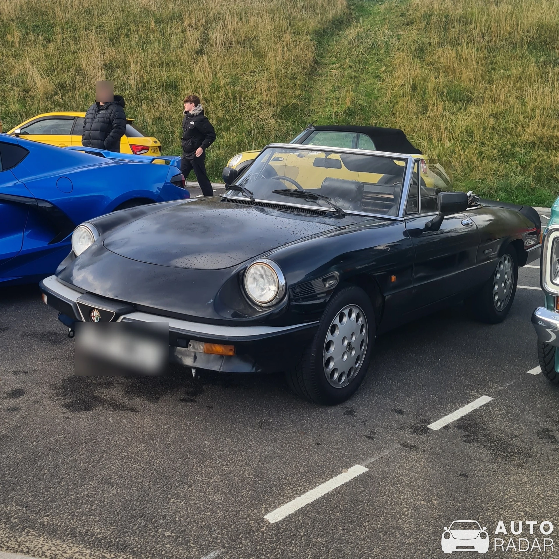 Alfa Romeo Spider S4 spotted in Colwyn Bay