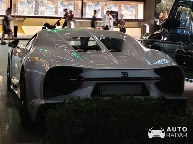 Bugatti Chiron Super Sport Hermes One of One spotted in Dubai
