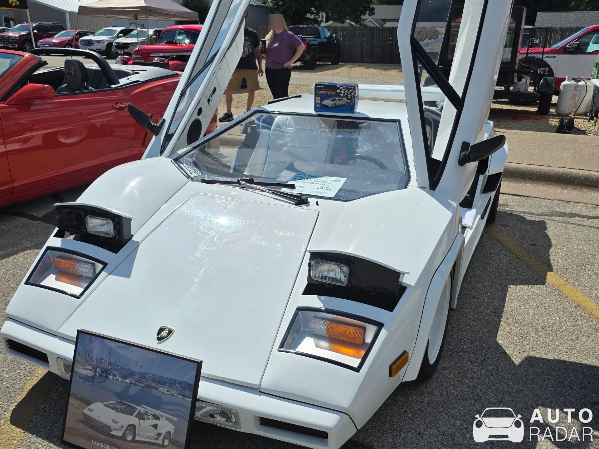 Lamborghini Countach LP5000 S spotted in LeClaire